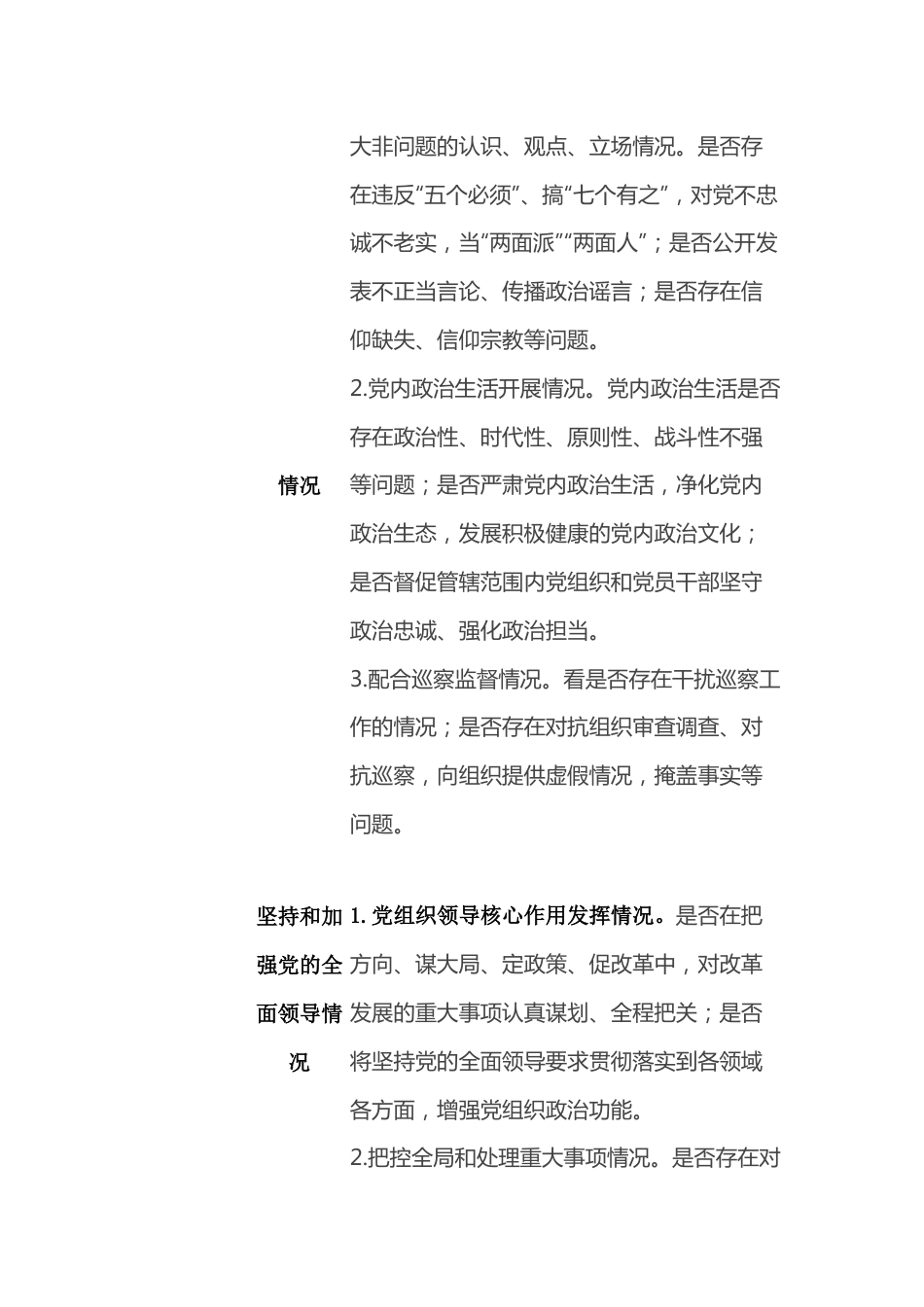 巡察报告列表（发现的主要问题、意见建议）.docx_第3页