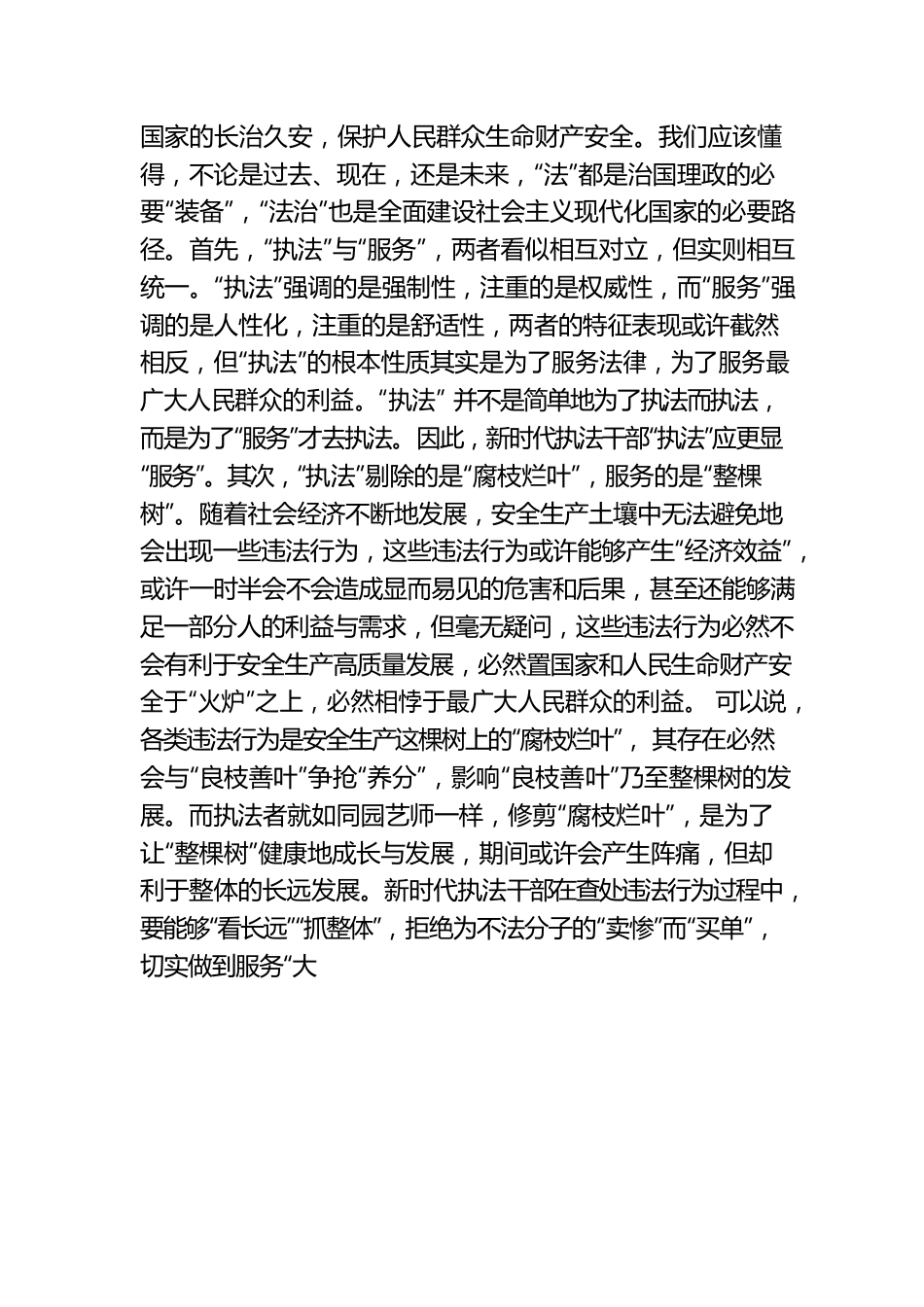 “厚植为民情怀提高执法水平”主题教育学习心得.docx_第2页