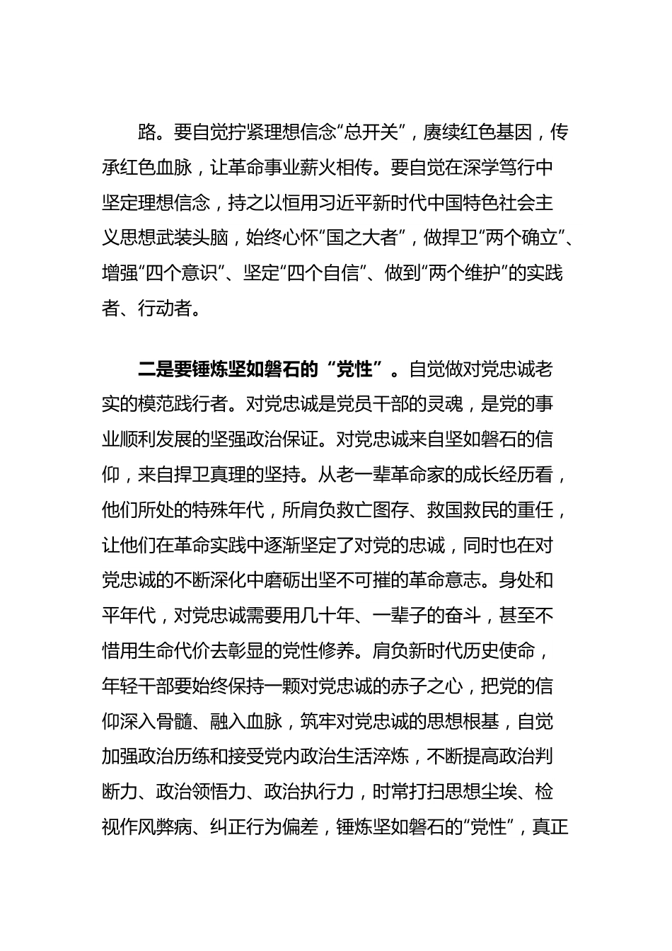 党课讲稿：青年党员要勇于冲锋在前在新征程中做出新作为.docx_第3页