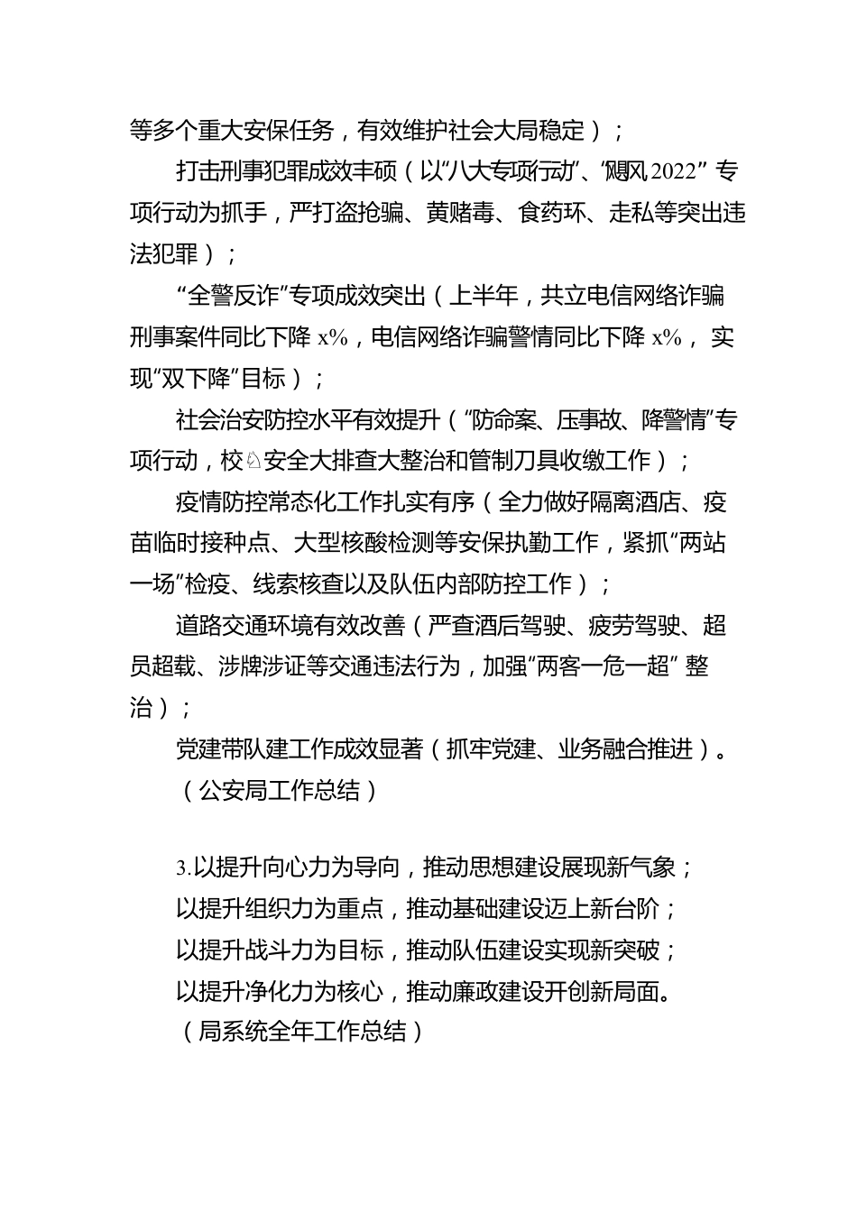 2022年度最新年终总结提纲100例.docx_第2页