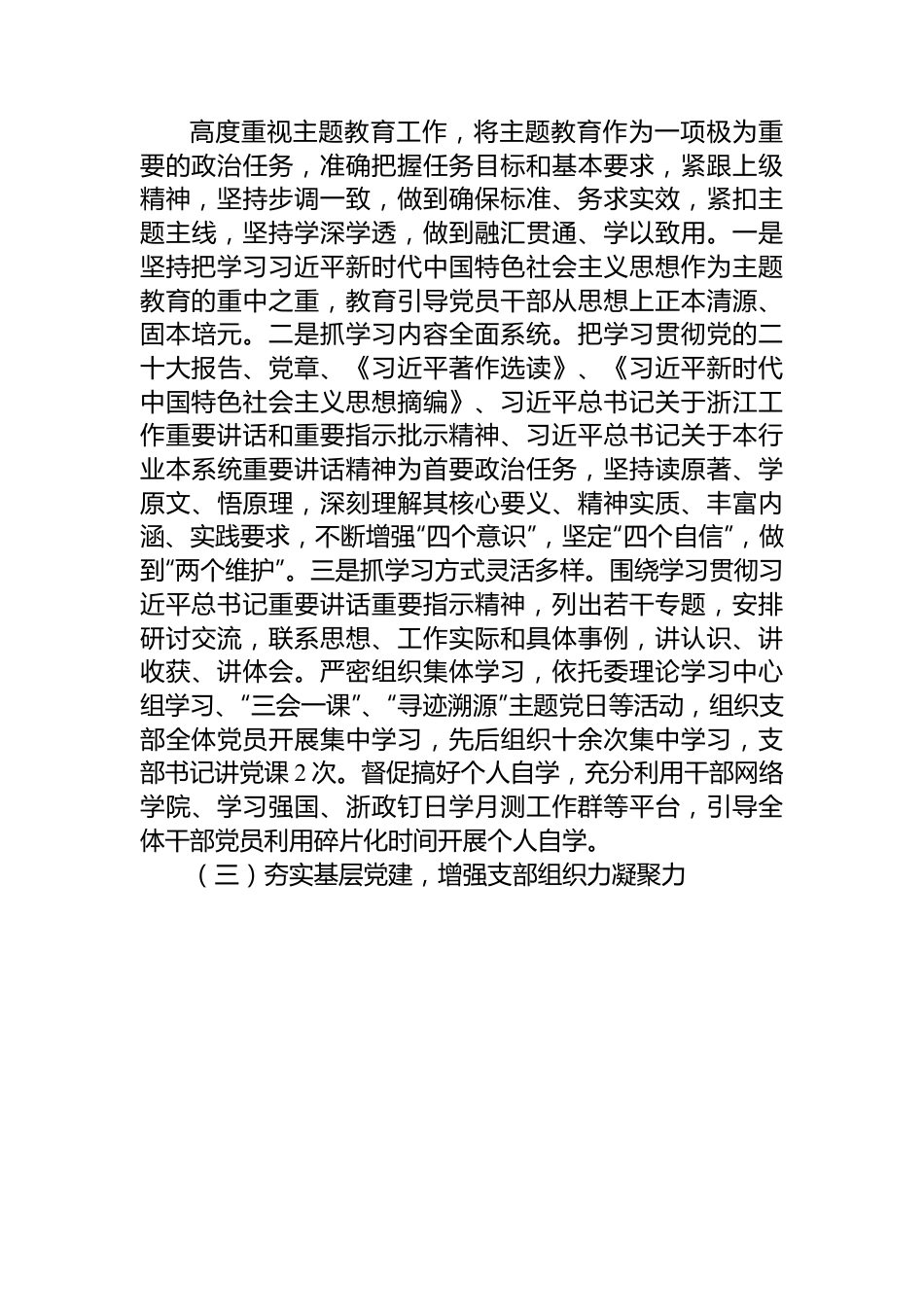 县纪委监委第四支部工作总结.docx_第3页