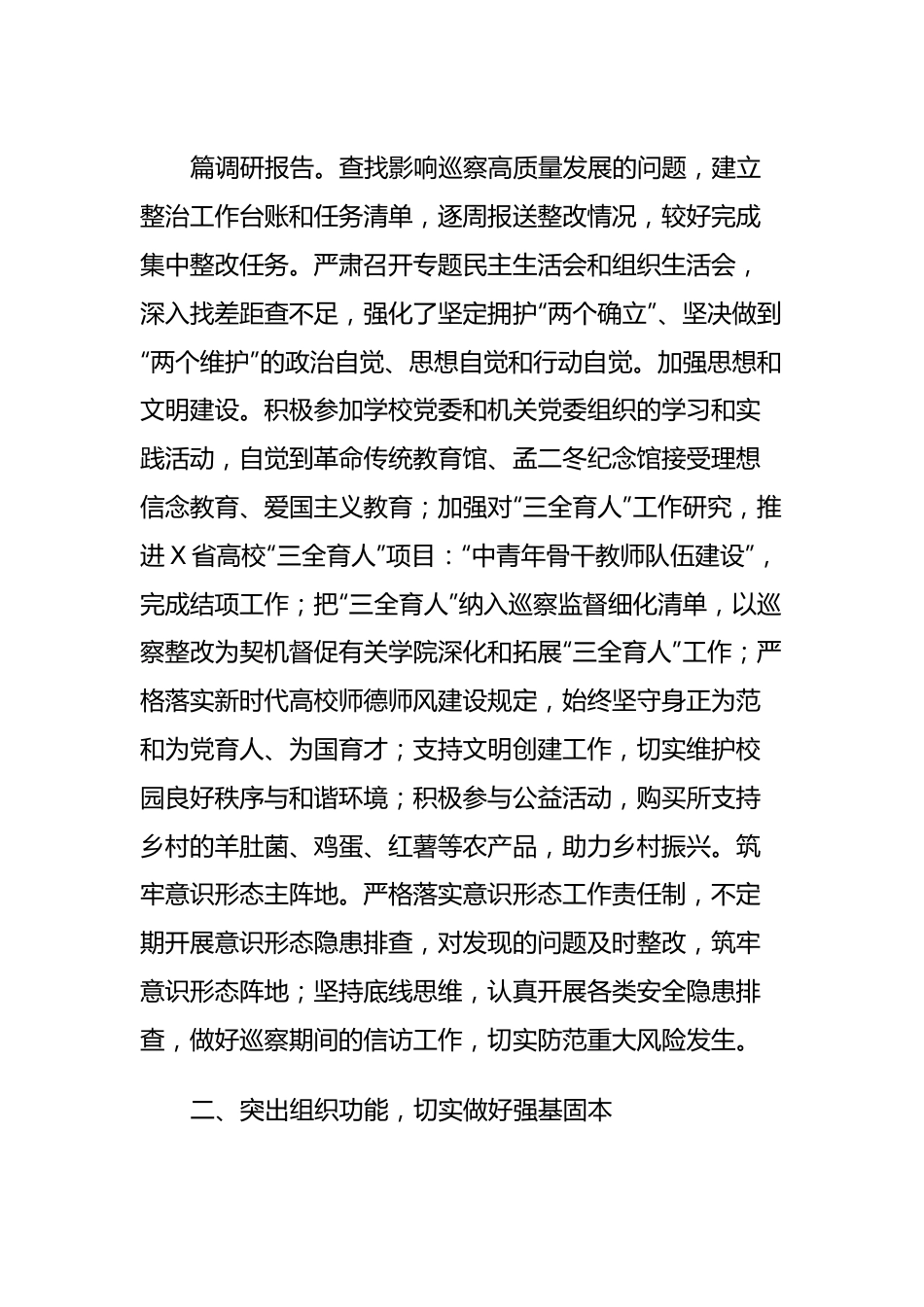 巡察办领导班子2023年度工作总结.docx_第2页