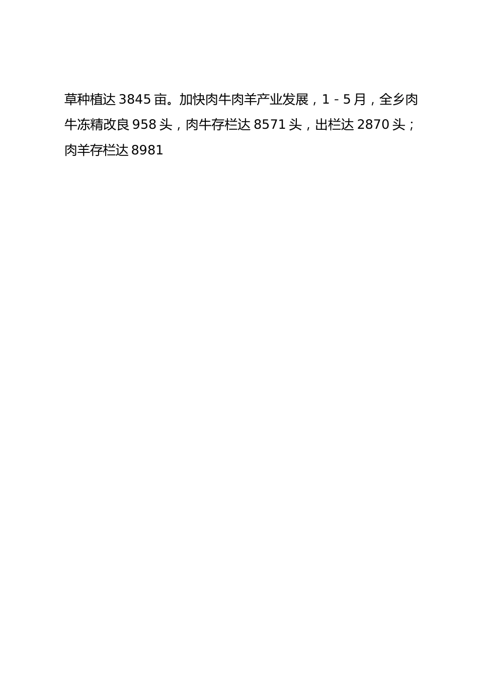 乡2023年政府工作报告主要工作任务分解立项督查清单落实情况报告.docx_第3页