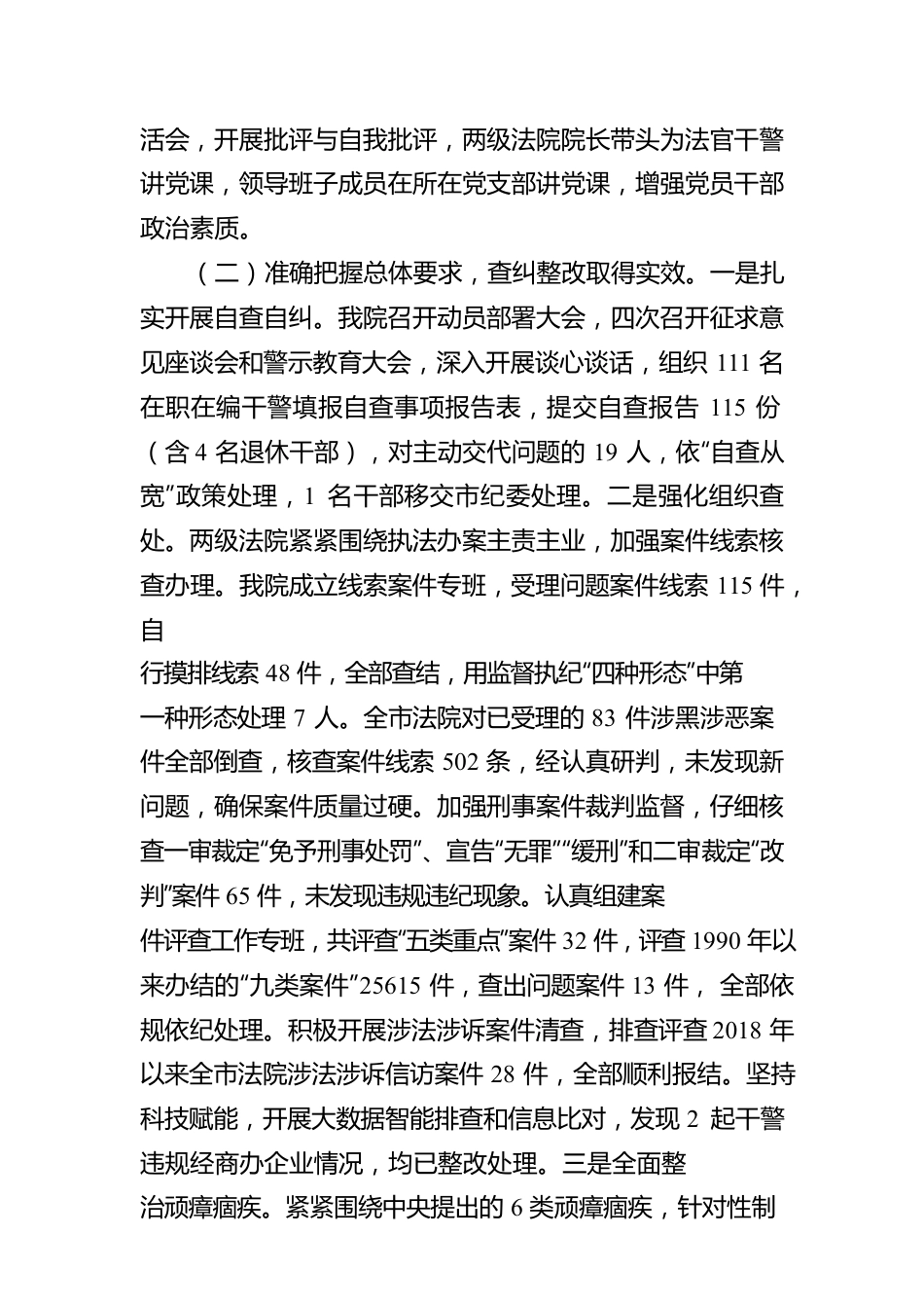 市中级人民法院队伍教育整顿常态化机制建设情况报告.docx_第2页