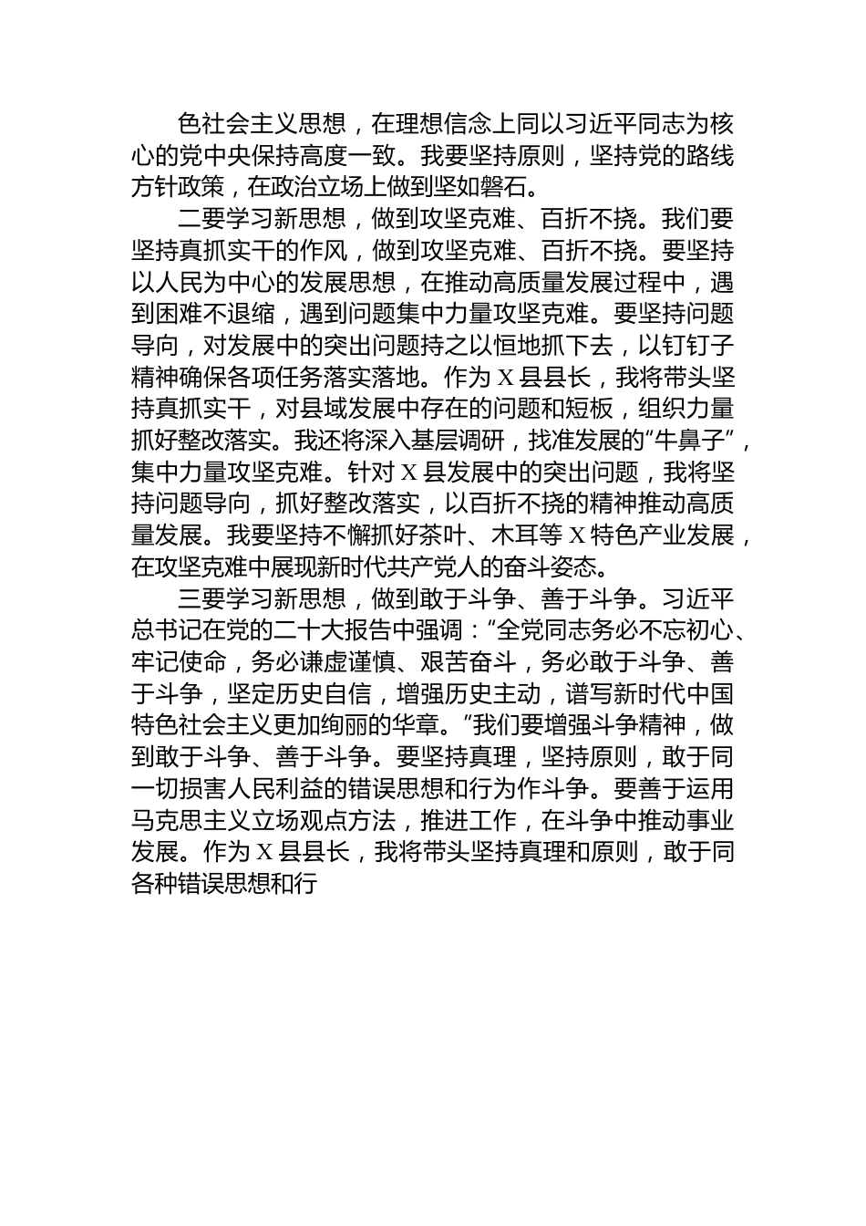 县长2023年主题教育读书班研讨发言提纲.docx_第2页