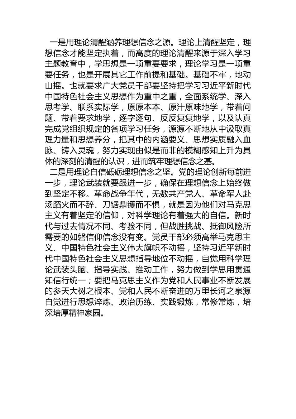 县处级领导主题教育发言材料.docx_第2页