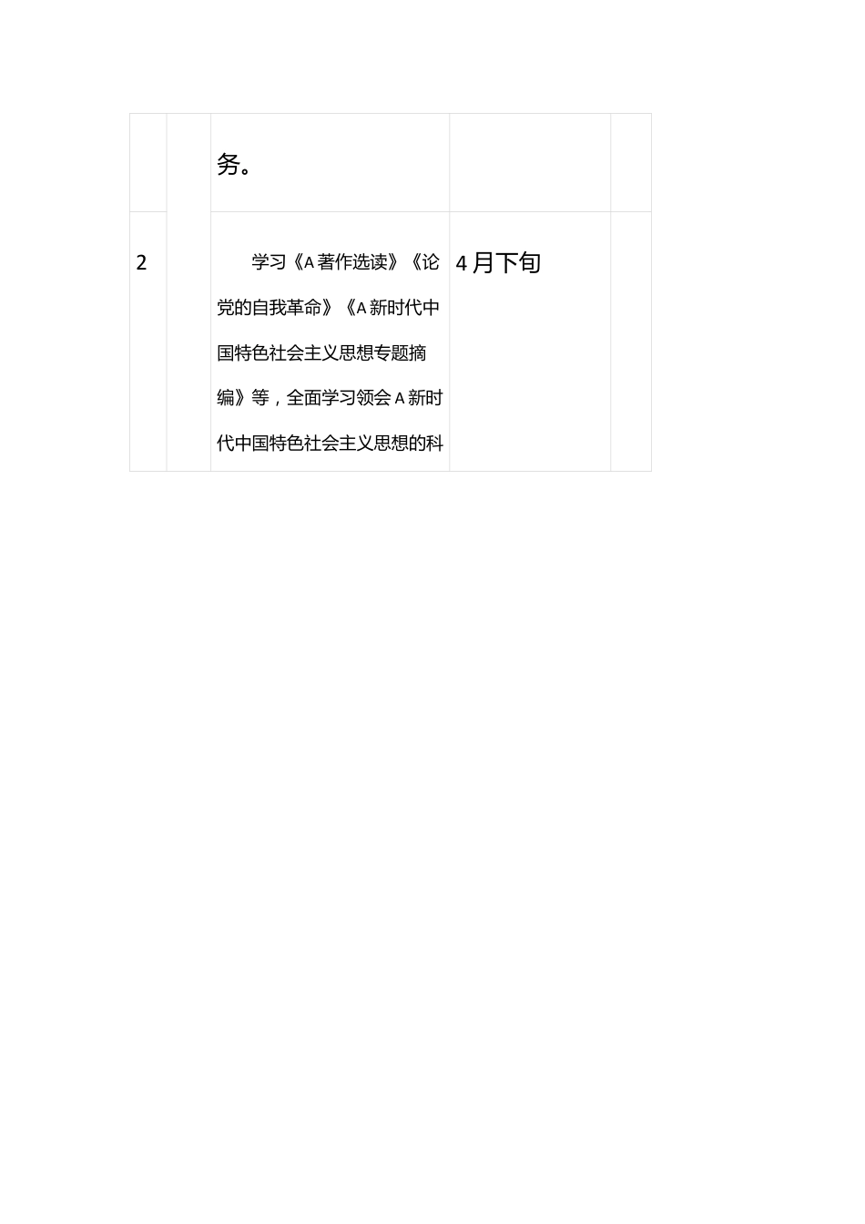 2023的主题教育工作个人计划表.docx_第2页