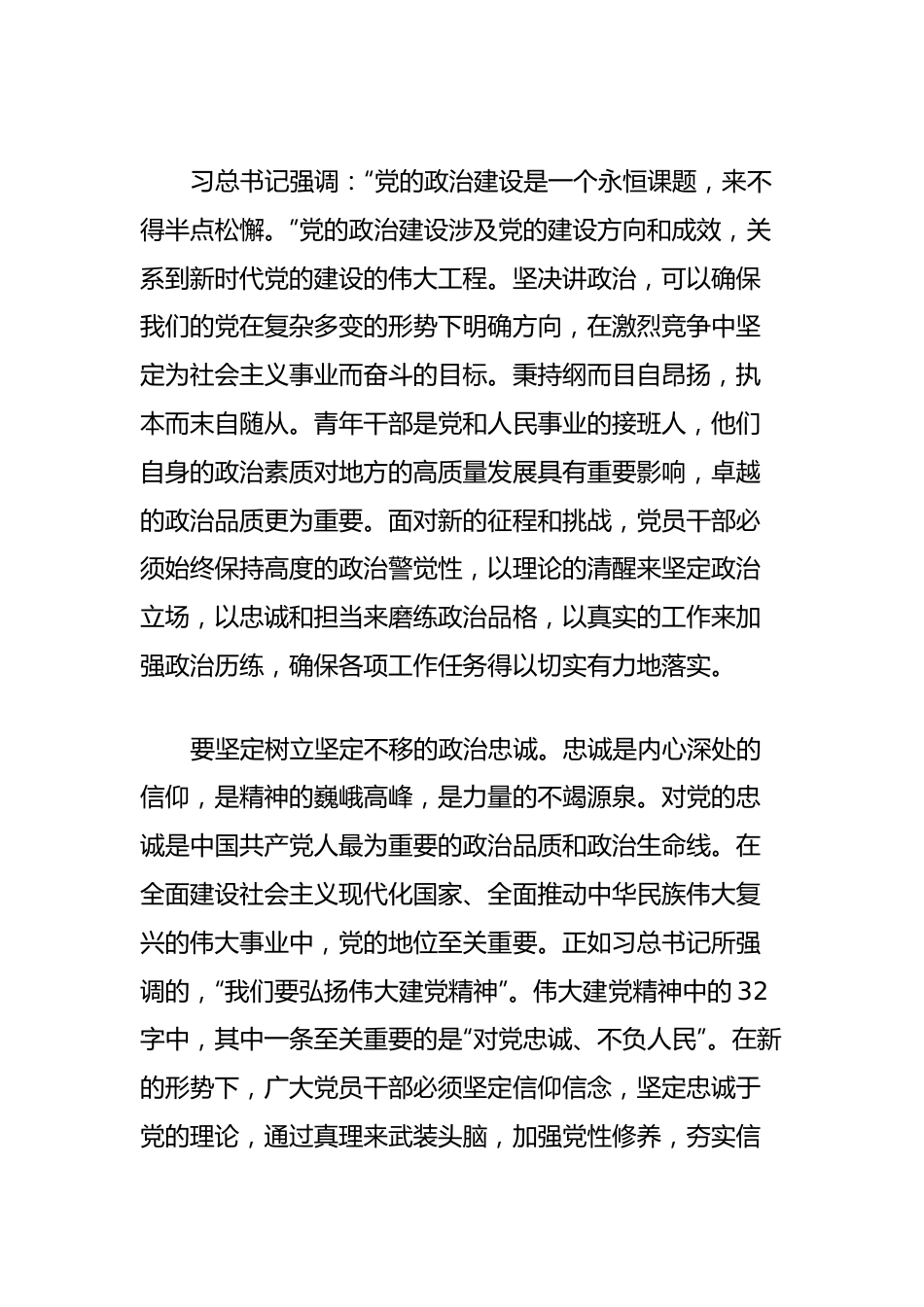 主题教育党课：贯彻主题教育精神，扬青年风采，谱无悔青春.docx_第2页