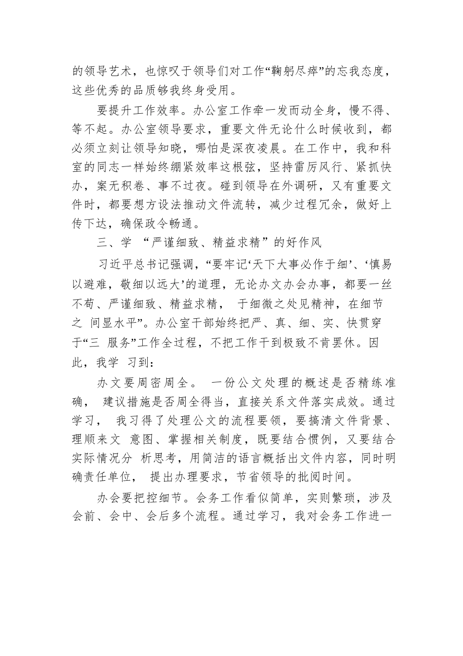 在市政府办公室顶岗锻炼的心得体会.docx.docx_第3页