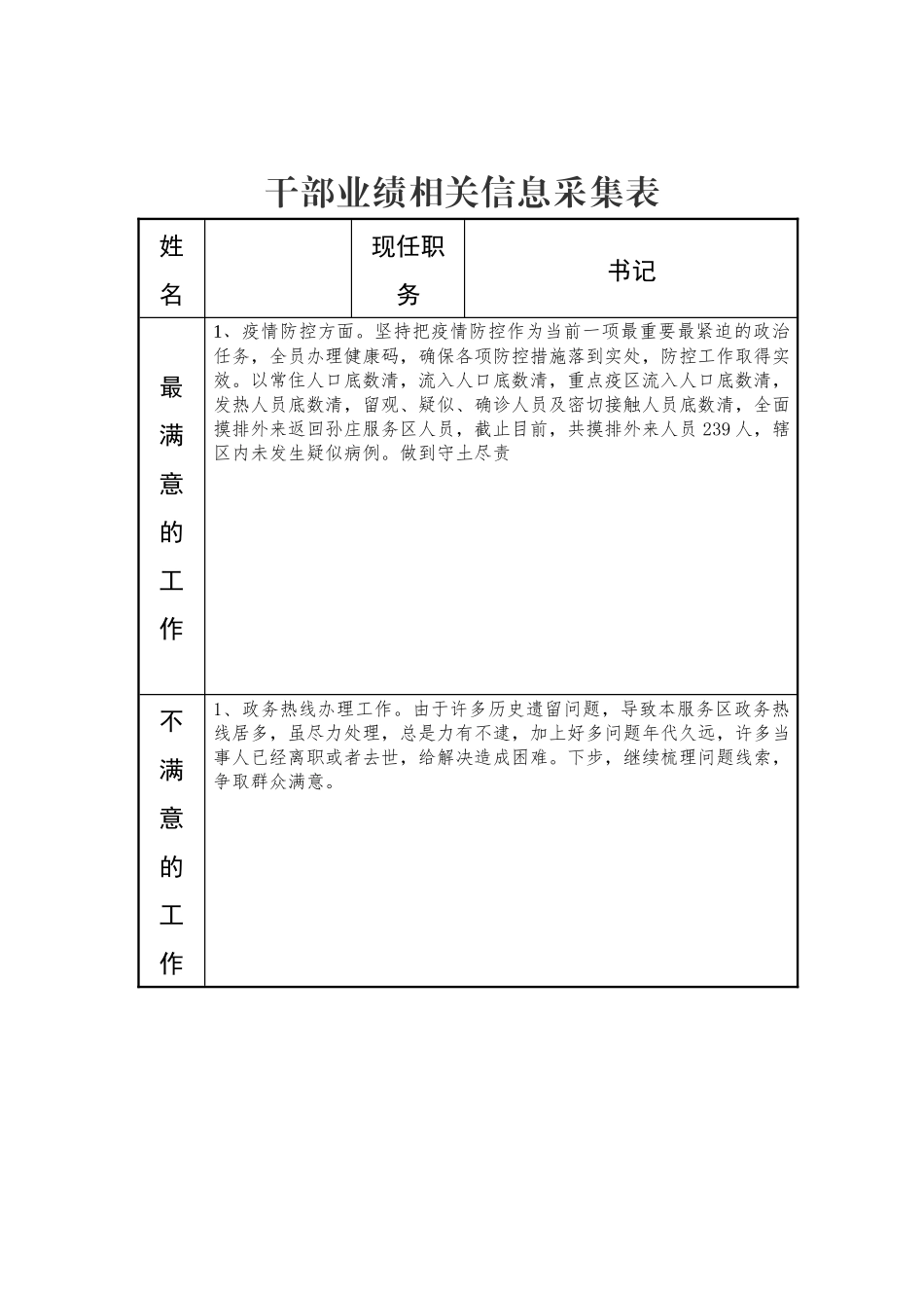 干部业绩相关信息采集表.docx_第1页