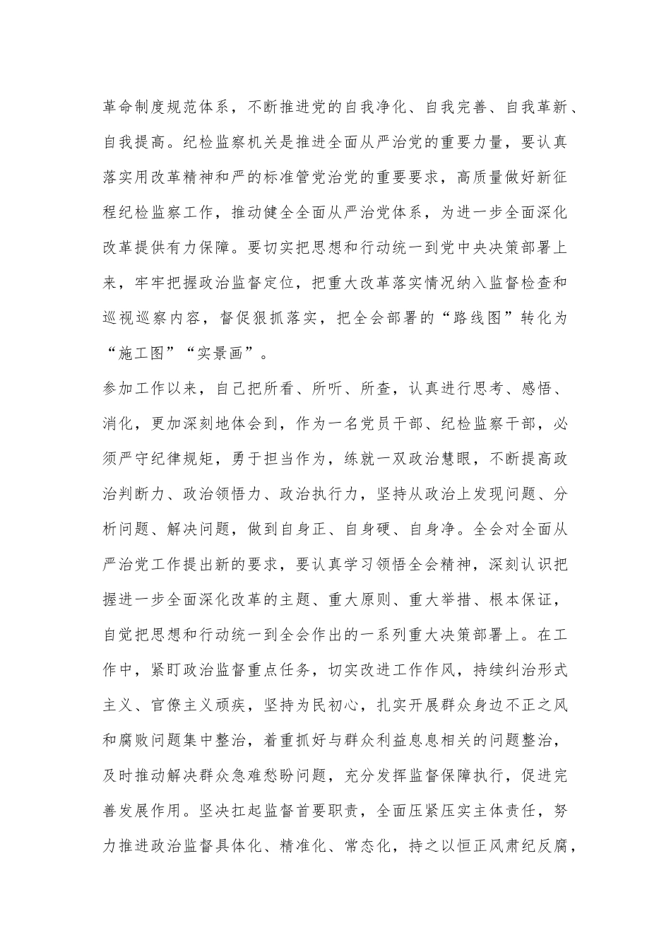 纪检监察干部党的二十届三中全会精神学习心得体会.docx_第3页