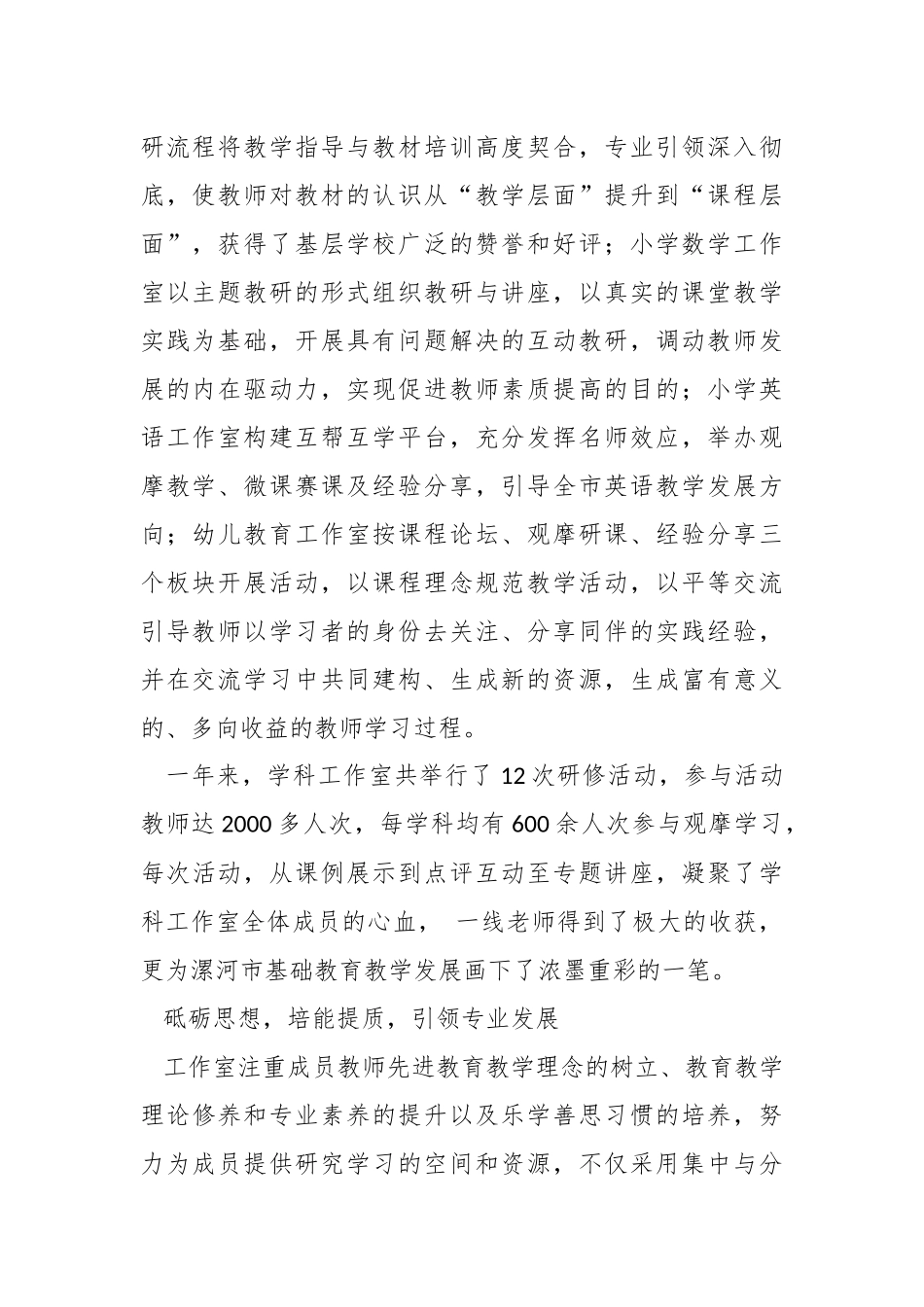 专业引领促发展 凝心聚力丰内涵.docx_第3页