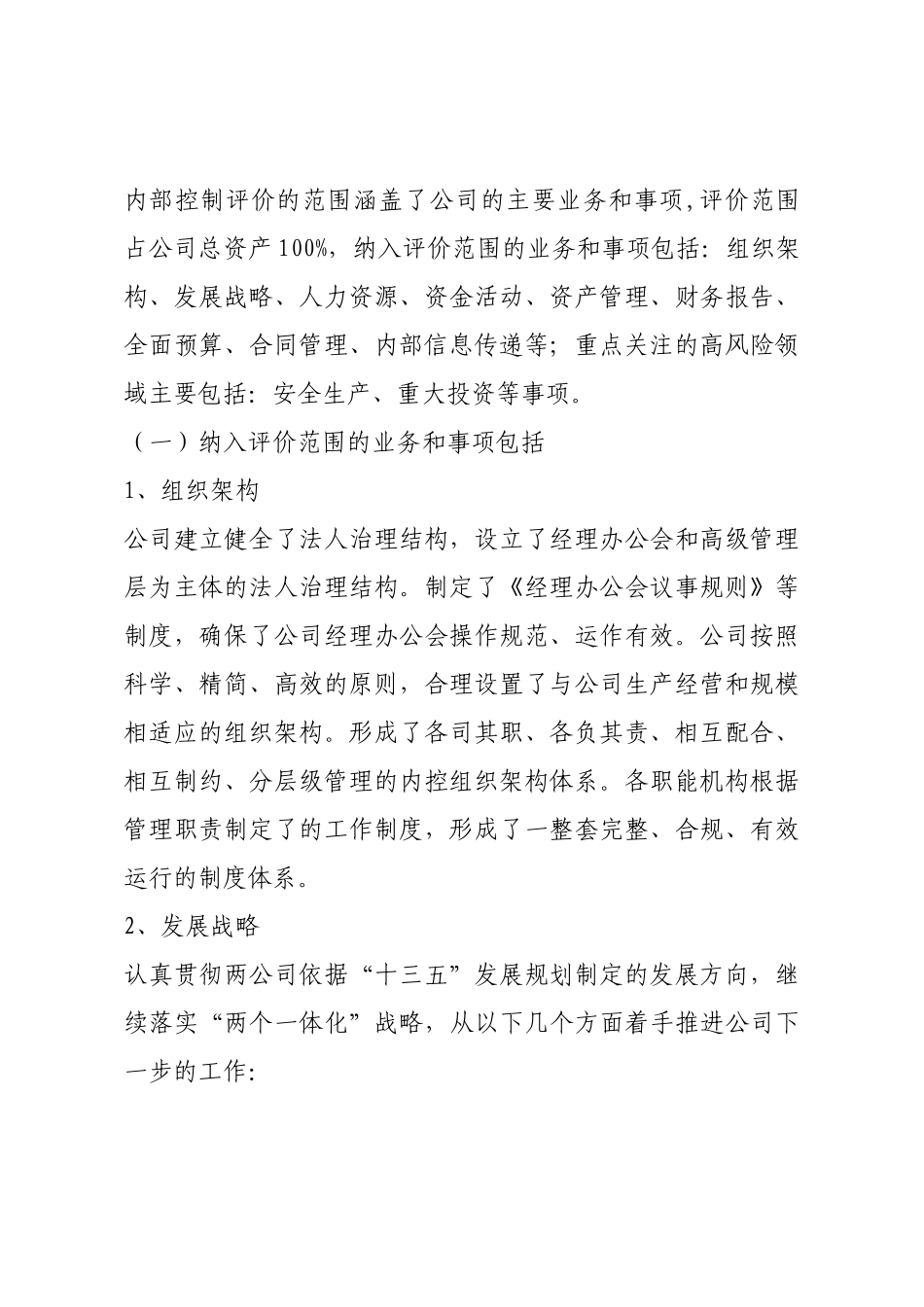 公司内部控制体系评价报告.docx_第3页